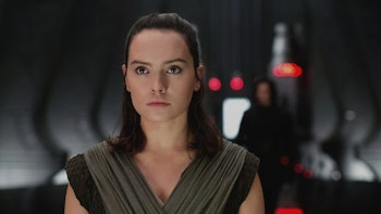 Rey in 'The Last Jedi.'