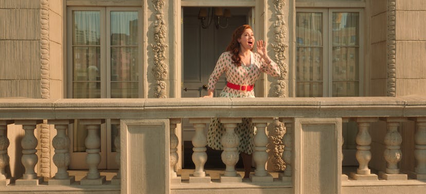 Amy Adams as Giselle in Disney's live-action DISENCHANTED.