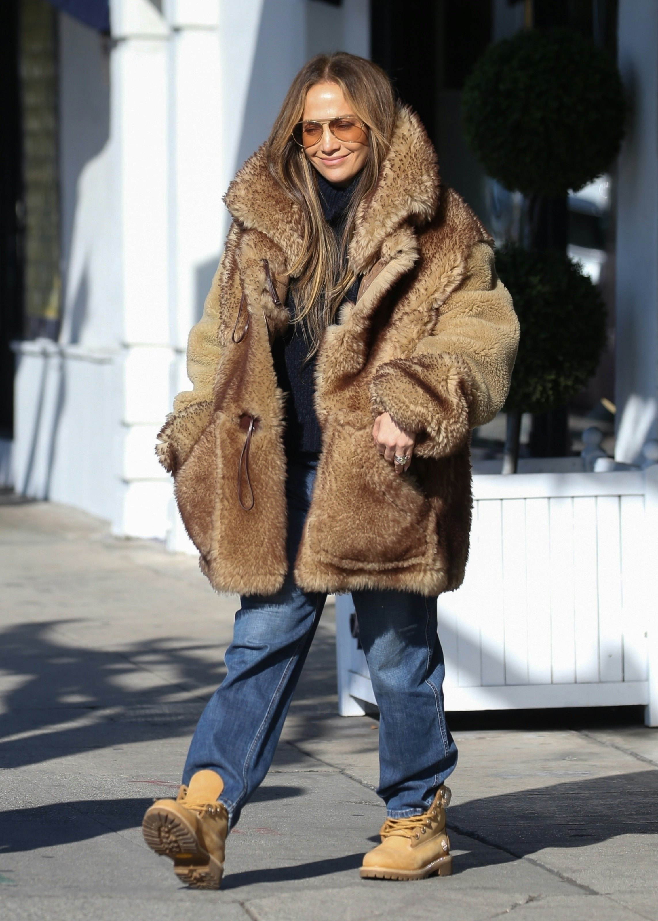 Jennifer Lopez Wore My Favorite Comfy Winter Staple