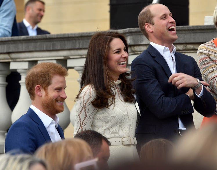 Harry, Kate, and William together in 2017. 