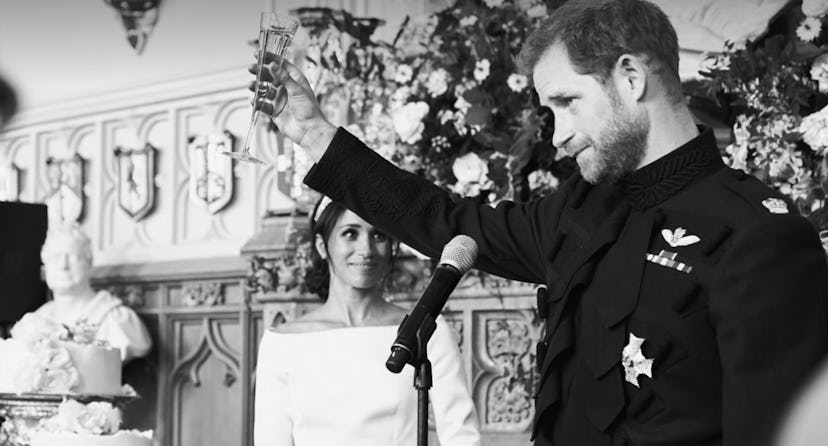 Meghan Markle & Prince Harry Share Never-Before-Seen Wedding Reception Photos