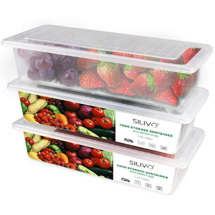 SILIVO Food Storage Containers (3-Pack)