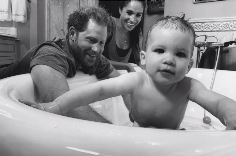 On Netflix's Harry & Meghan, Prince Harry and Meghan Markle shares never-before-seen photos of son A...