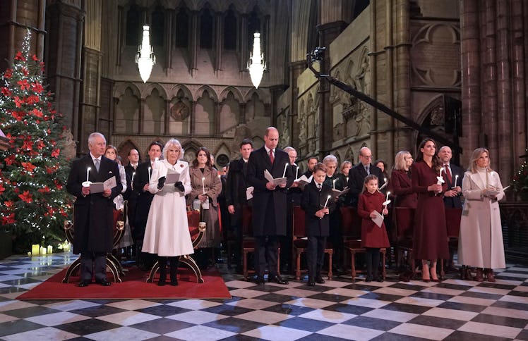 The royal family during the Royal Carols: Together At Christmas event. 