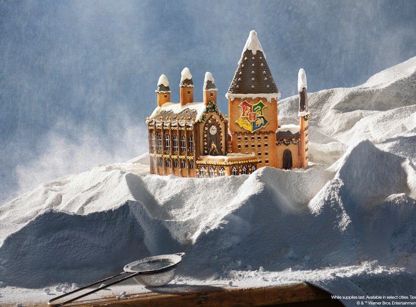 Here's how to get a Hogwarts gingerbread house on Uber Eats.