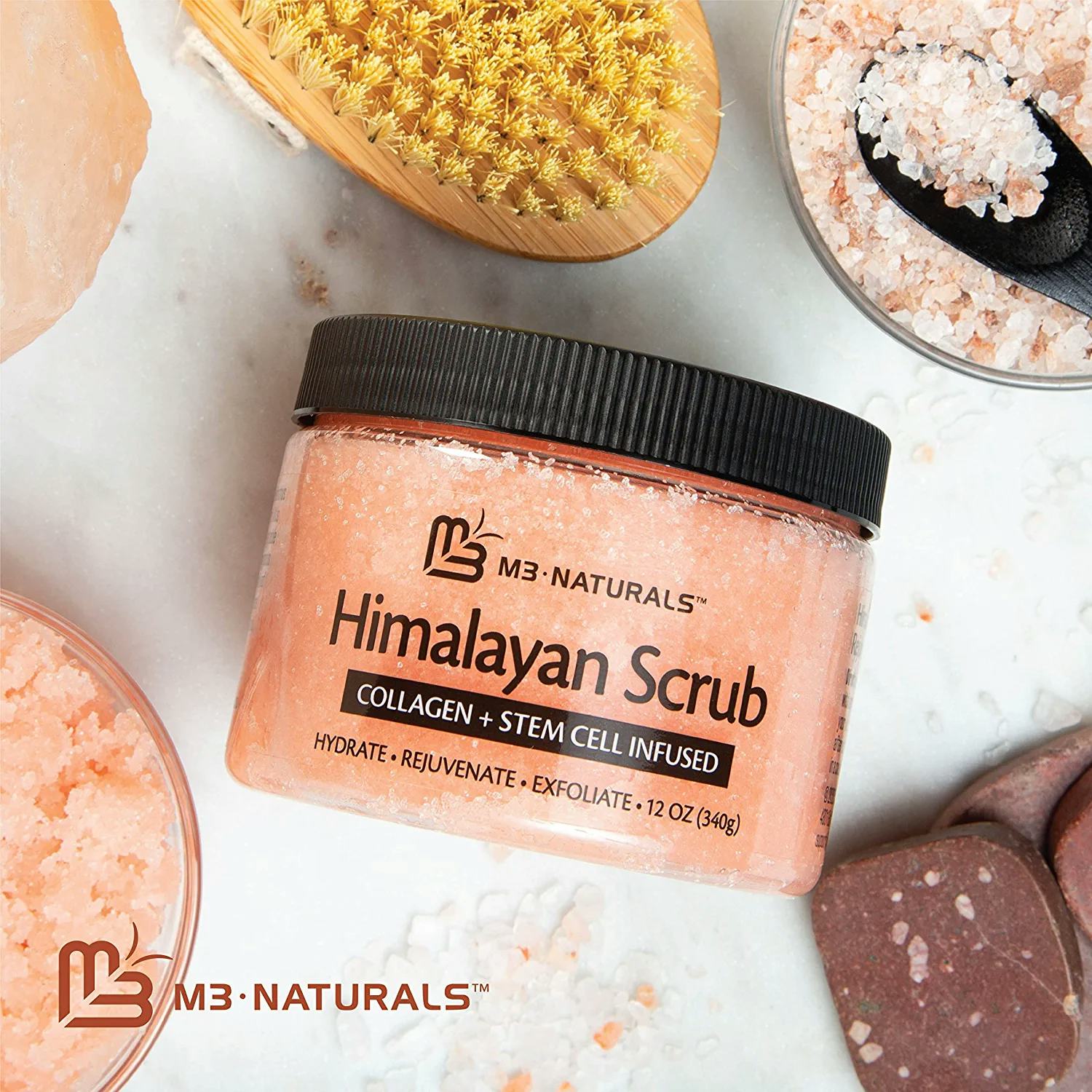 M3 Naturals Himalayan Salt Scrub