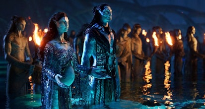Having a baby and raising a family is what Avatar 2 is all about.