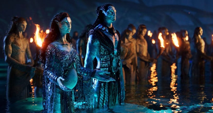 Having a baby and raising a family is what Avatar 2 is all about.