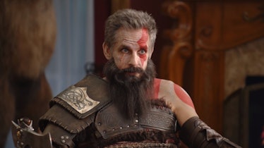God of War Ragnarok Ben Stiller commercial