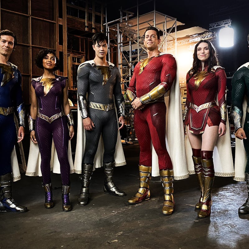 Shazam and the Fury of the Gods cast photo