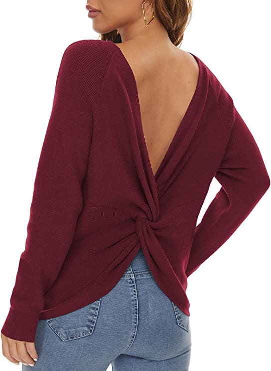 LILBETTER Reversible Twisted Sweater