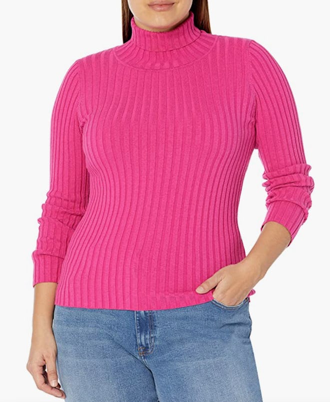 The Drop Ribbed Turtleneck Sweater
