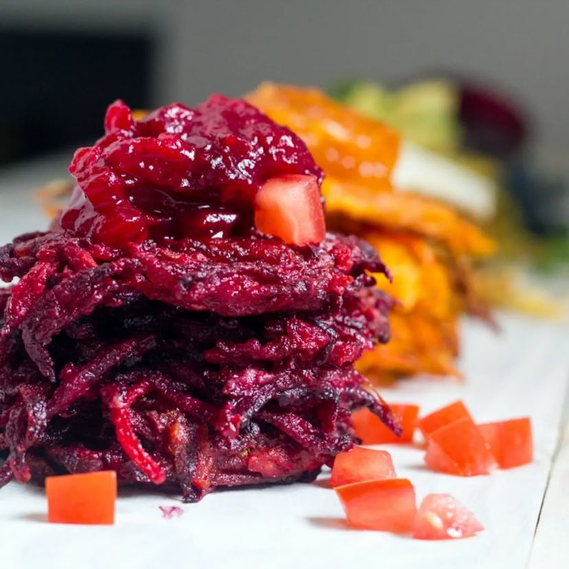 rainbow latke recipe