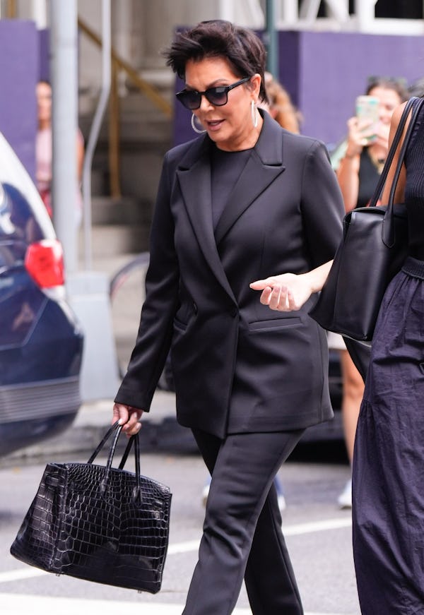 Kris Jenner is seen on September 12, 2022 in New York City