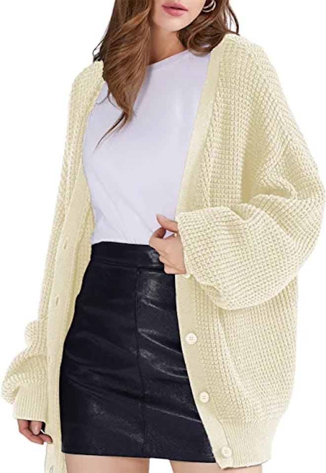 QUALFORT Cardigan Sweater