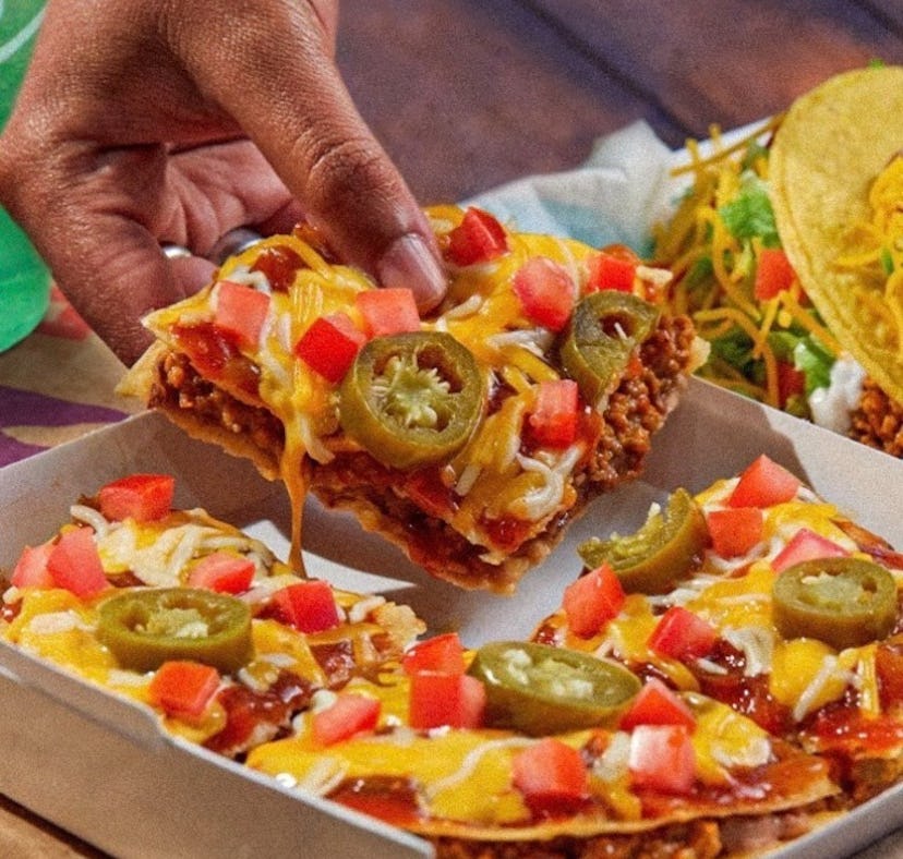 Taco Bell's limited edition menu items include two Mexican Pizzas.