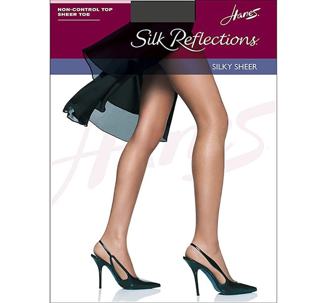 Hanes Non Control Top Silk Reflections Panty Hose
