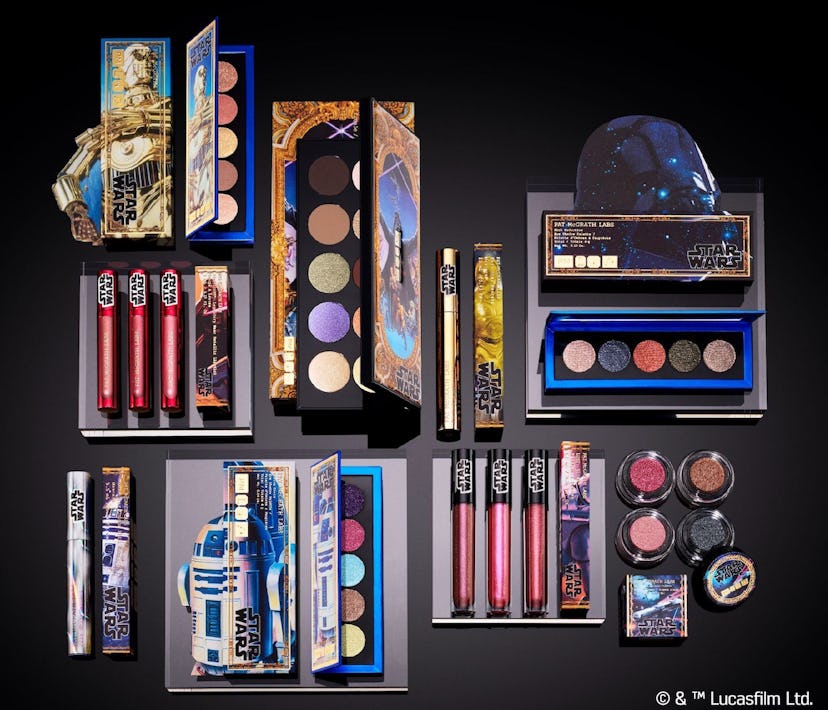 Pat McGrath Labs Star Wars collection every product color with swatches 2022
