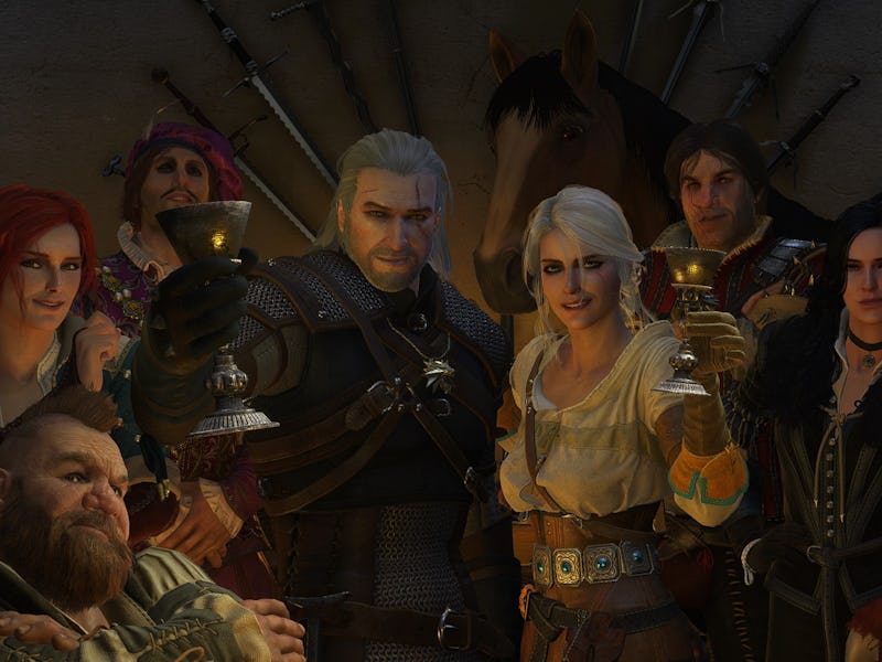 Witcher 3 key art