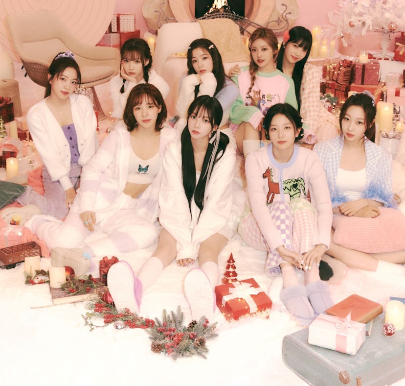 K-pop girl groups Red Velvet and Aespa teamed up on their holiday single, "Beautiful Christmas."