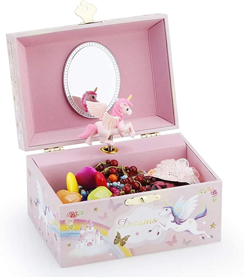 RR ROUND RICH DESIGN Musical Jewelry Box