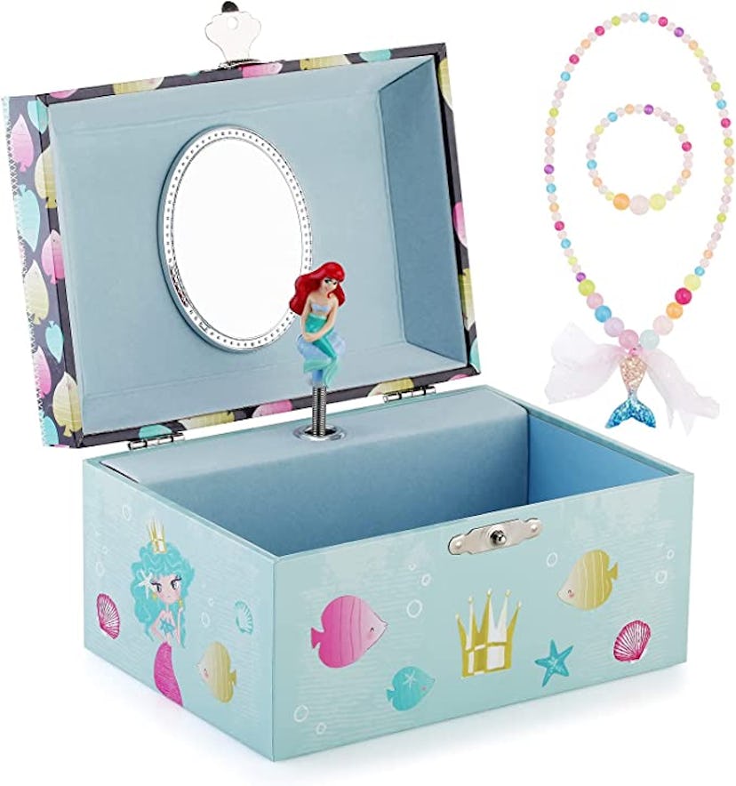 RR ROUND RICH DESIGN Disney The Little Mermaid Jewelry Box