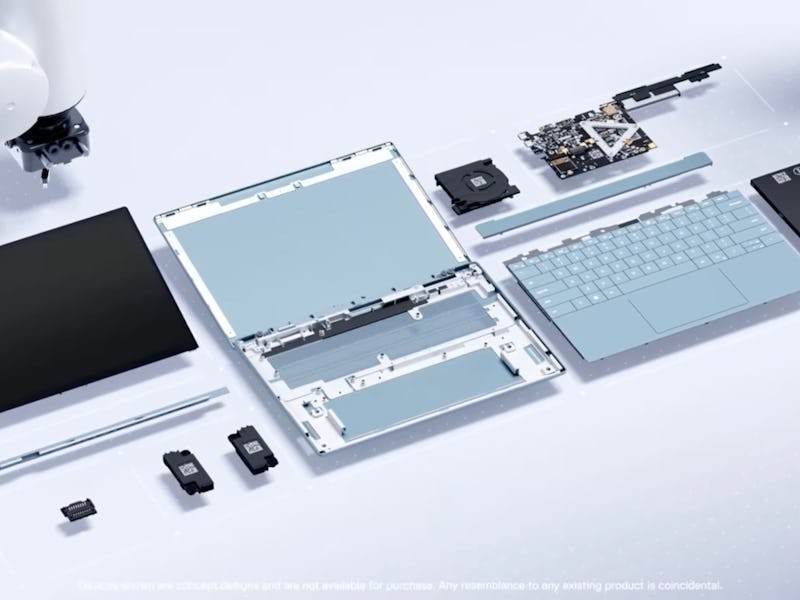 Dell Concept Luna disassembled