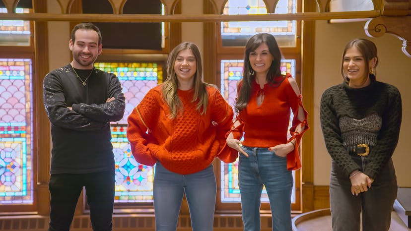 SHLOMO HENDLER, MIRIAM HAART, JULIA HAART and BATSHEVA HAART in MY UNORTHODOX LIFE' Season 2, via Ne…