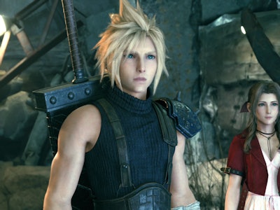 ff7 remake cloud and aerith