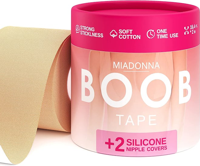 MIADONNA Boob Tape with Pair of Reusable Nipple Covers