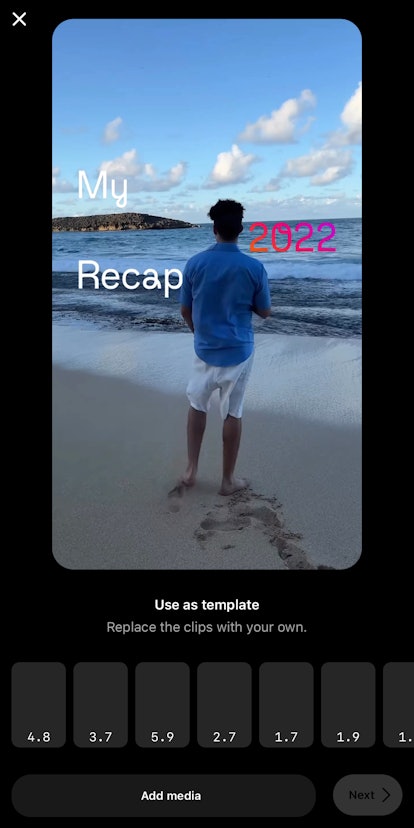 How to get your 2022 Instagram Recap.