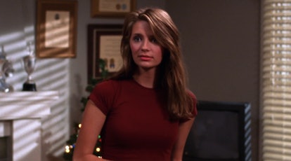 Marissa (Mischa Barton) tells her dad they don't need to celebrate Christmas this year on 'The O.C.'...