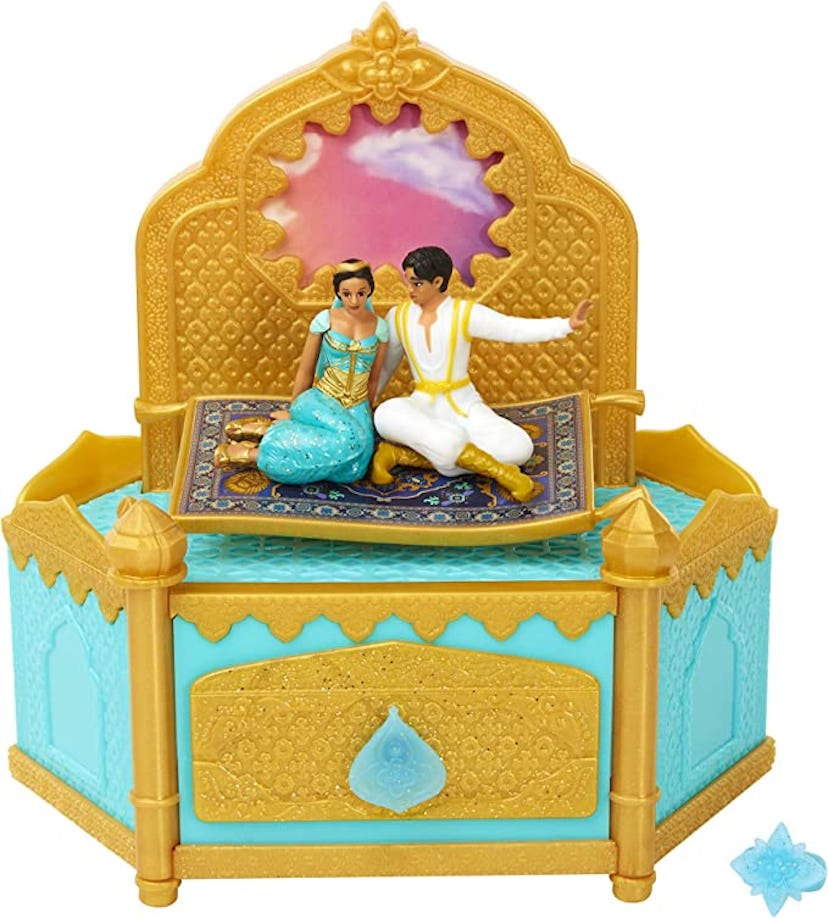 Aladdin Disney Musical Jewelry Box with Ring to Wear