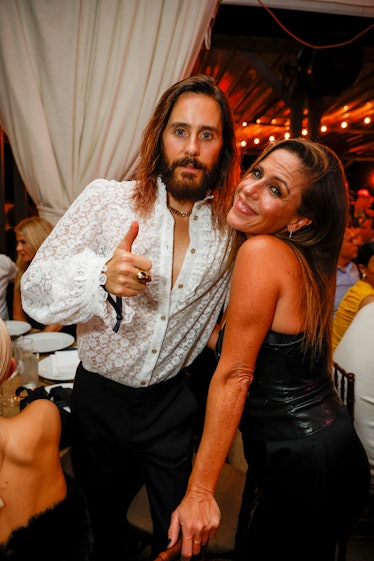 Jared Leto and Soleil Moon Fry