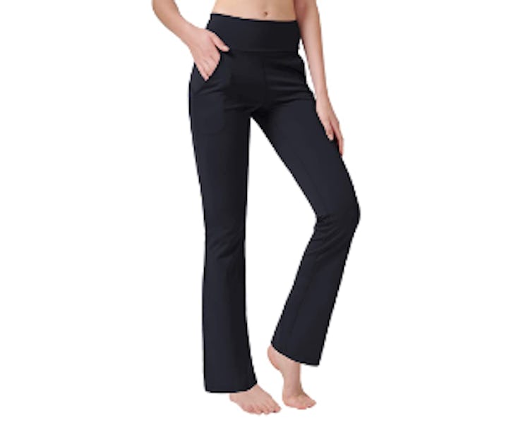 nuveti High Waisted Boot Cut Yoga Pants