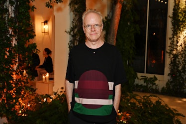 Hans Ulrich attends the W Magazine and Burberry Art Basel party in Miami