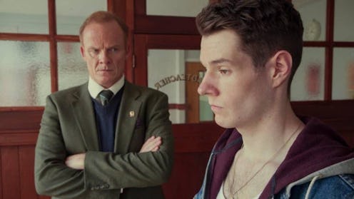'Sex Education' Alistair Petrie as Mr. Groff and Connor Swindells as Adam Groff