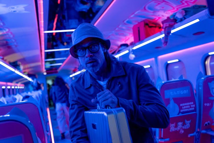 Brad Pitt as Ladybug in Netflix's Bullet Train