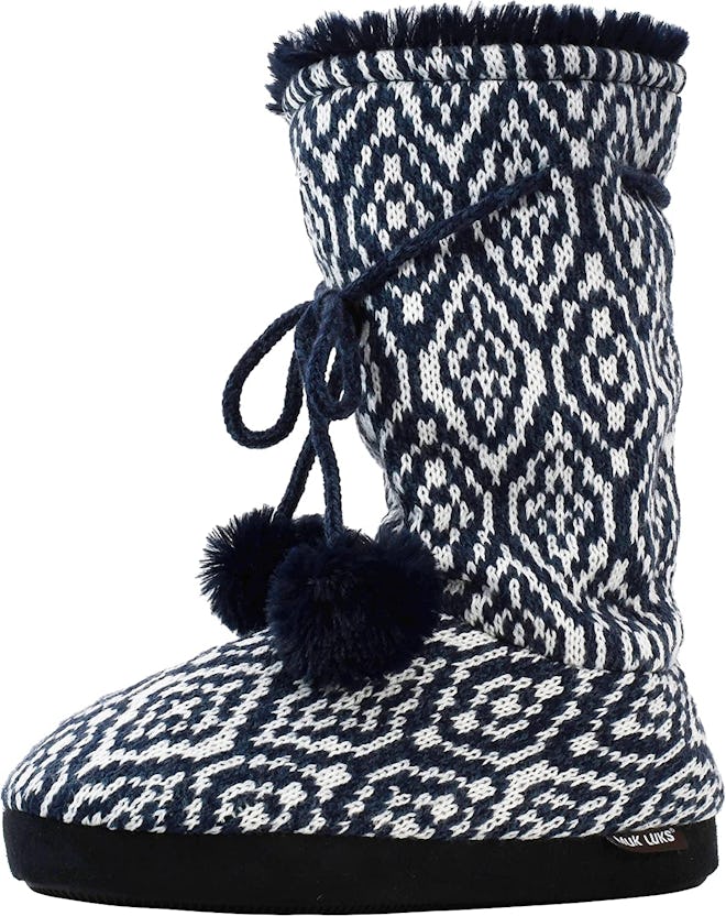 Muk Luks Tall Fleece-Lined Slipper Boots