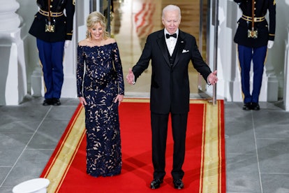 Julia Louis Dreyfus Brings Son Charlie to White House Dinner: Photos