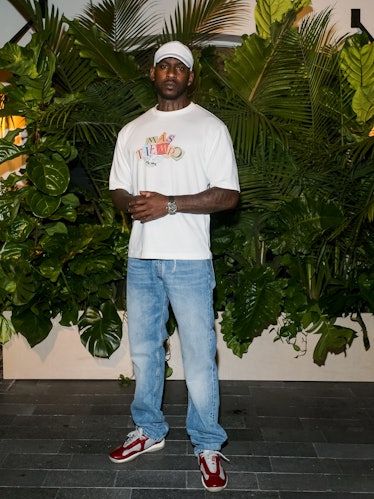 Skepta attends the W Magazine and Burberry Art Basel party in Miami