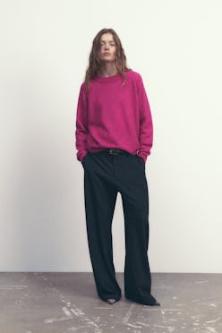 Zara magenta sweater