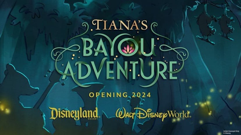  Tiana’s Bayou Adventure will open at Walt Disney World and Disneyland in late 2024. 