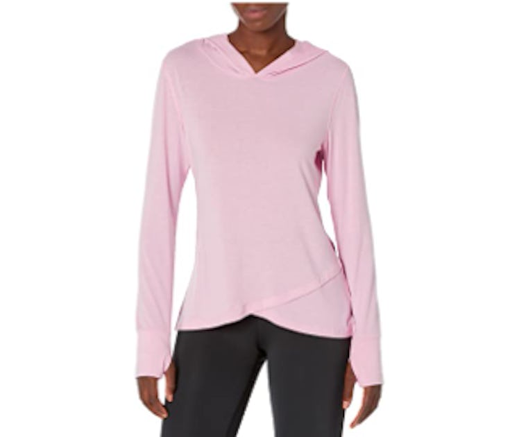 Amazon Essentials Studio Relaxed-Fit Cross-Front Hoodie