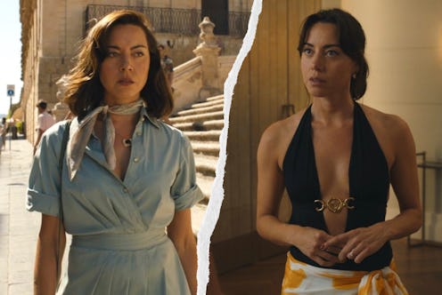 aubrey plaza white lotus season 2 outfits
