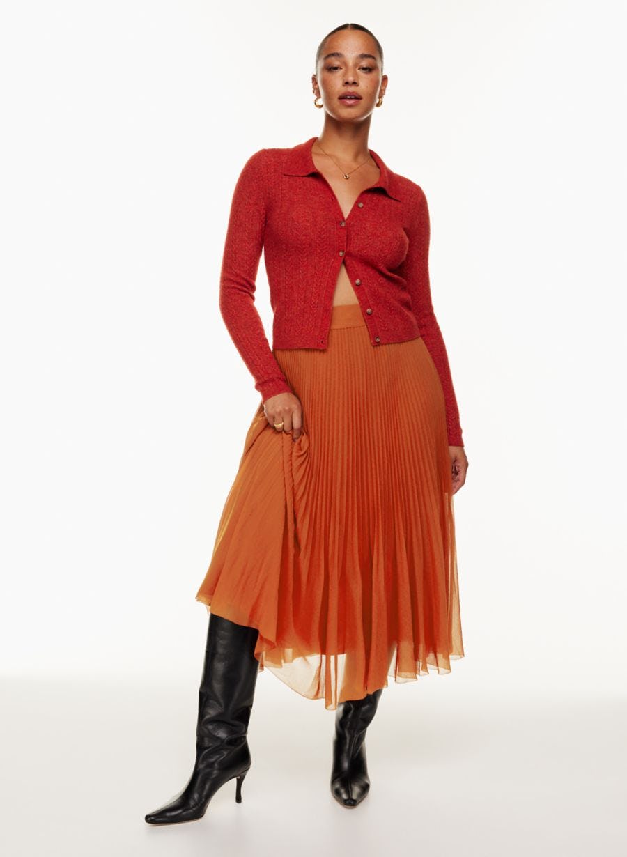 Wilfred Twirl Midi Skirt