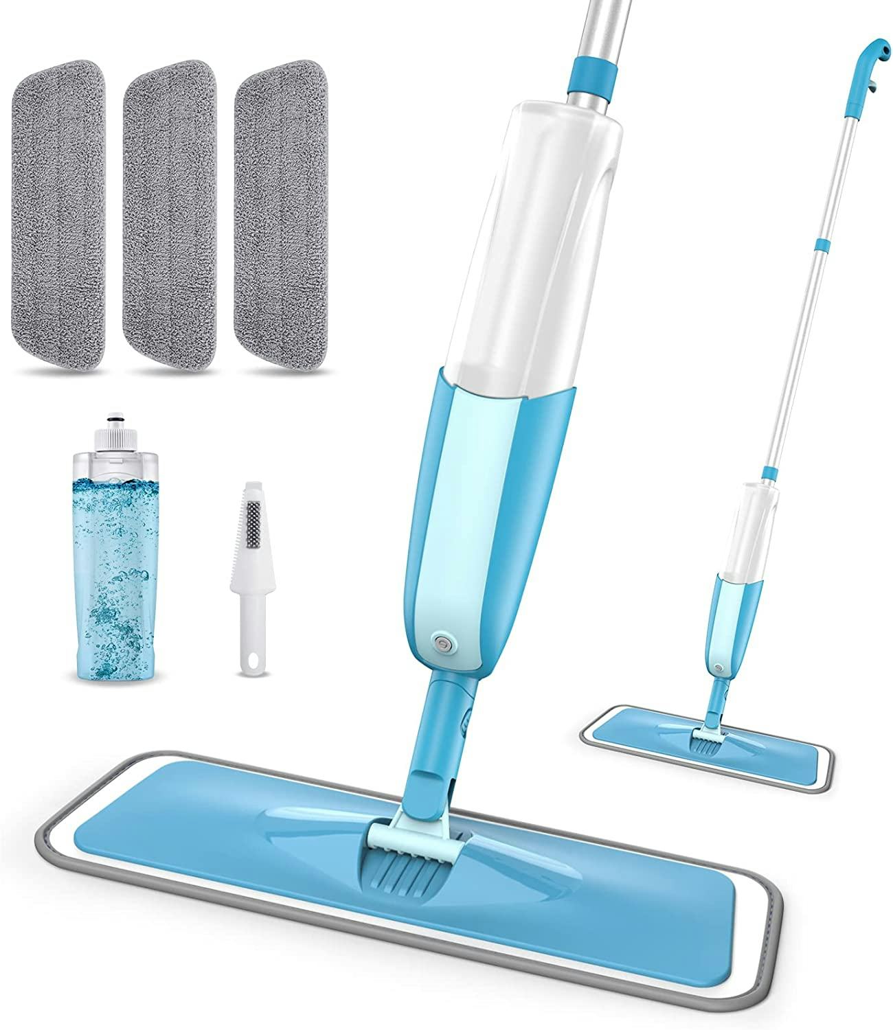 MEXERRIS Microfiber Spray Mop
