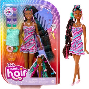 Barbie Totally Hair Doll & Butterfly Dress