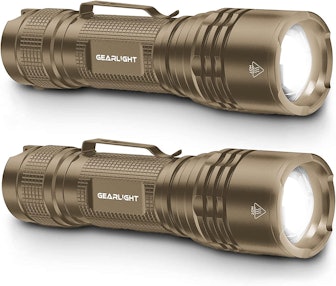  GearLight TAC LED Flashlight (2-Pack)