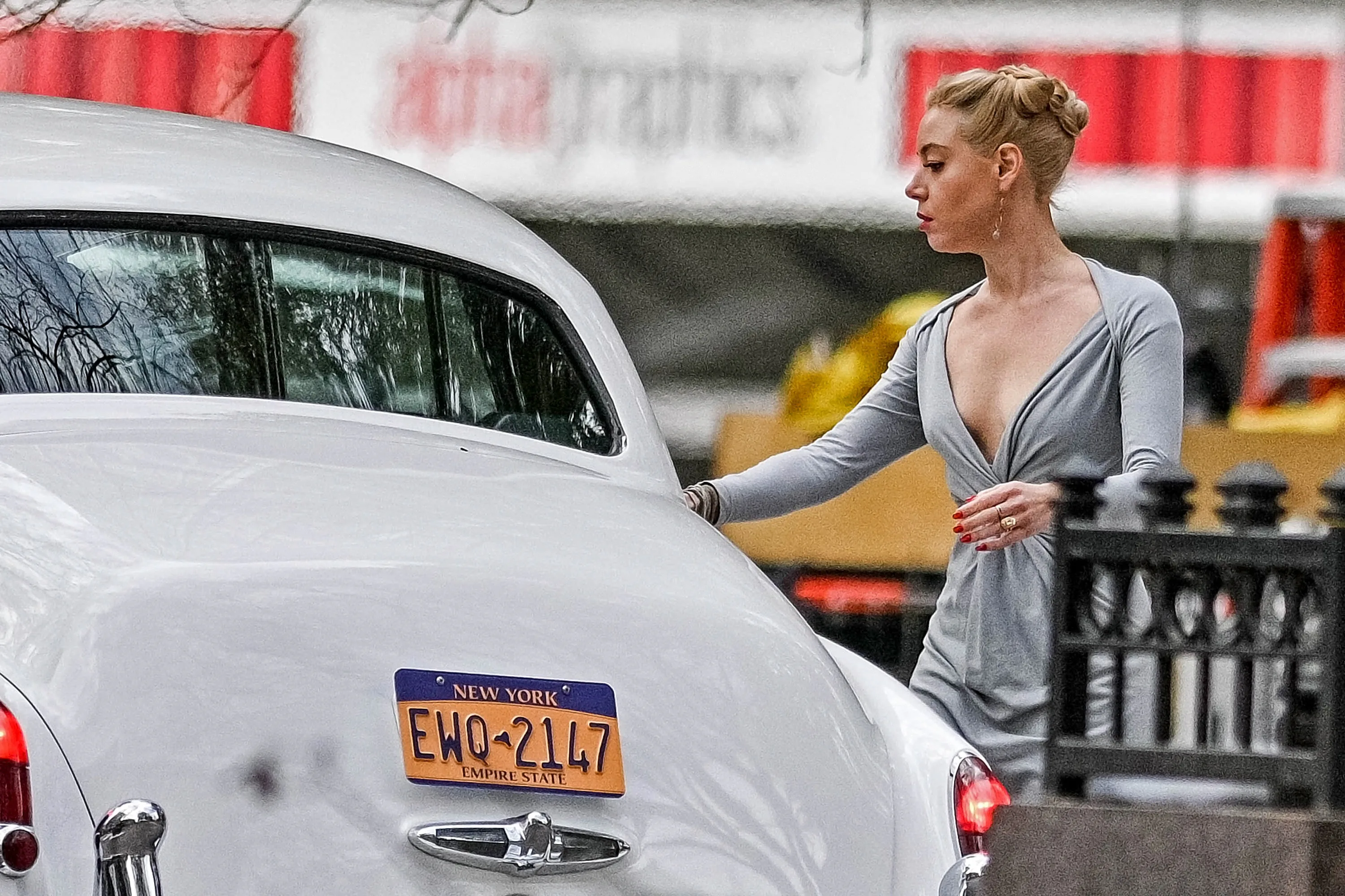See First Photos of Aubrey Plaza and Adam Driver In 'Megalopolis'